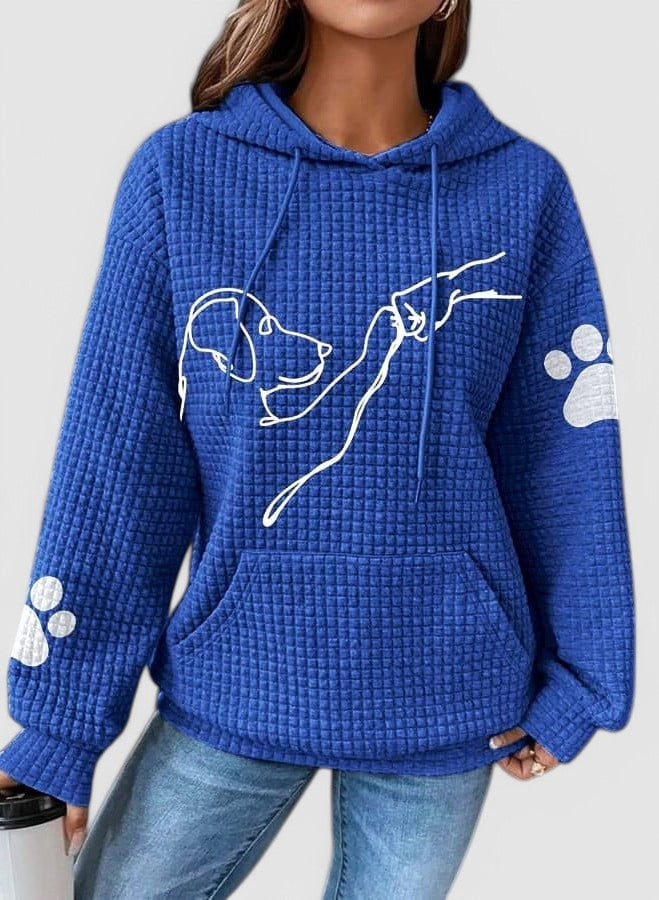 Dehlia™ | Waffle Knit Hoodie